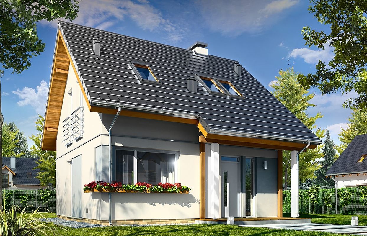 Проект дома ICF-3272-73