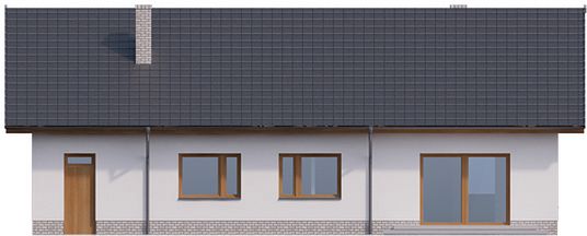 Фасад дома FGK-5969-25 Фасад дома FGK-5969-25